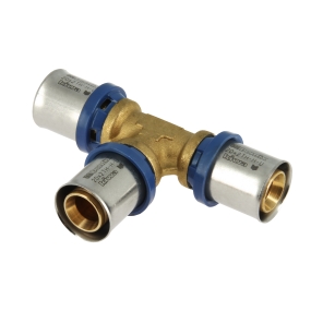 Alu-pers T-stuk 25x25x25mm (Bonfix)